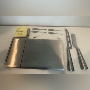 Stainless Steel Cheese Set